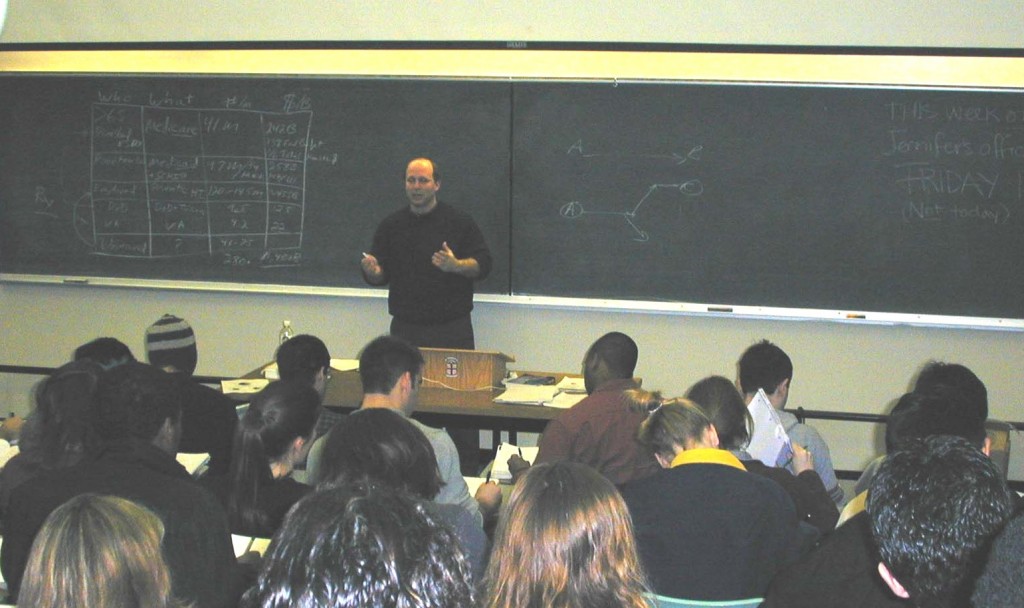 Guest Lecture at Brown University Political Science Class